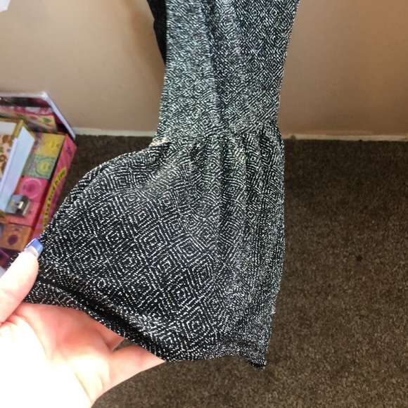 INC Sparkly Ruffle Hem Pants - Picture 2 of 4